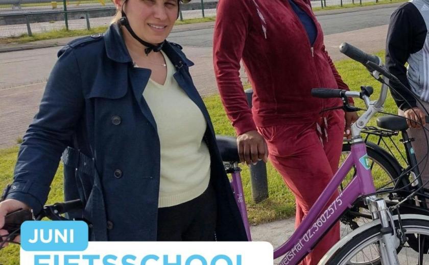 Fietsschool voor volwassenen © Sportdienst Halle