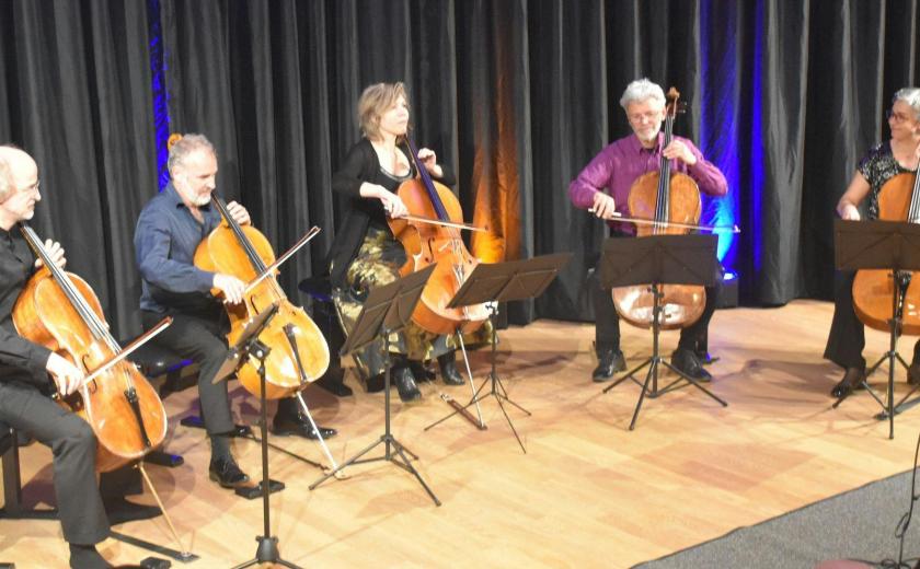 34ste Servaisconcert - Tansman Cellokwartet & Ann Van Hecke © onbekend