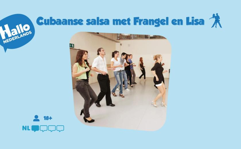 Hallo Nederlands - Cubaanse Salsa met Frangel en Lisa (18+) © dienst Taal en Inburgering Stad Halle