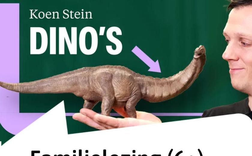 Over dino's - familielezing © Koen Stein