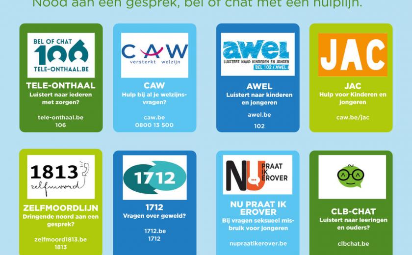 Overzicht hulpverlening