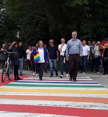 Holibi zebrapad in Halle