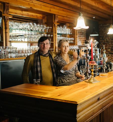 Ann en Bart van Café Den Herberg