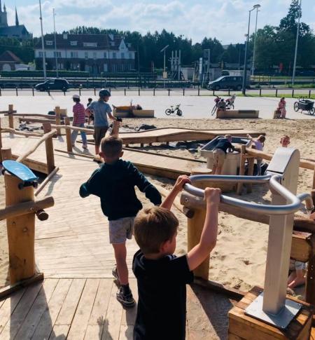 Waterspeeltuin Sportoase Halle