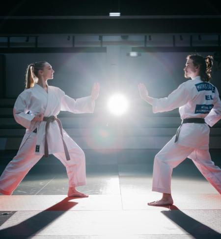 Lynn Degreef en Mathias Loosen