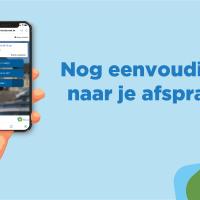 Gsm met overzicht van de afsprakenmodule